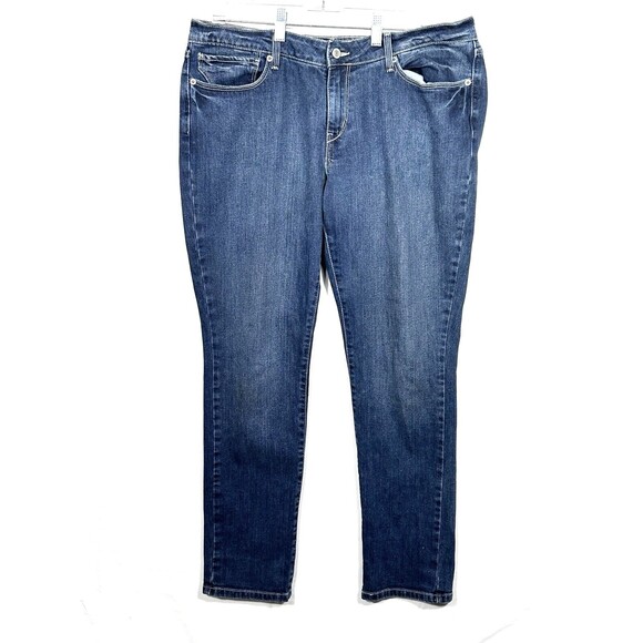 Levi's 34x32 San Francisco Demi Curve Classic Bootcut Women Size 8 S/C  8/29 - Picture 1 of 11